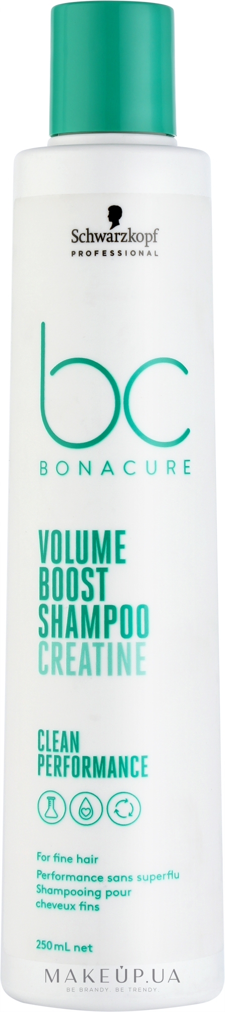 Шампунь для тонких волос - Schwarzkopf Professional Bonacure Volume Boost Shampoo Ceratine — фото 250ml