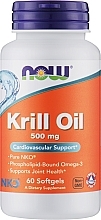 Масло криля, 500 мг - Now Foods Neptune Krill Oil Softgels — фото N1