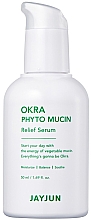 Сыворотка для лица с фитомуцином - JayJun Okra Phyto Mucin Relief Serum — фото N1