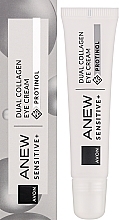 Крем для кожи вокруг глаз против морщин - Avon Anew Sensitive Dual Collagen Eye Cream  — фото N2