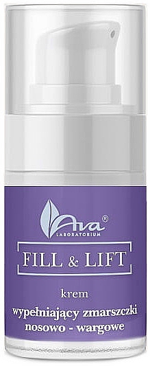 Крем от морщин вокруг носа и губ - Ava Laboratorium Fill & Lift Filling Nasolabial And Lip Wrinkles Cream — фото N1