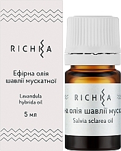Ефірна олія шавлії мускатної - Richka Salvia Sclarea Oil — фото N4