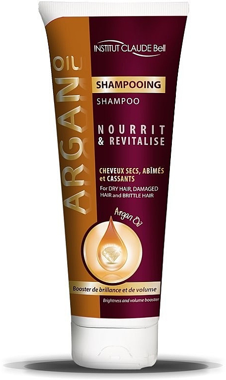 Шампунь для волос - Institut Claude Bell Argan Oil Shampoo — фото N1