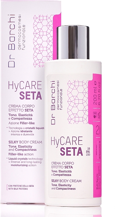 Крем-філер для тіла - Dr. Barchi HyCare Seta Body Filler Cream — фото N1