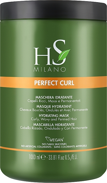 Маска для вьющихся и волнистых волос - Hs Milano Perfect Curl Mask — фото N2