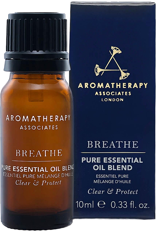 Смесь эфирных масел "Вдох" - Aromatherapy Associates Breathe Pure Essential Oil Blend — фото N1