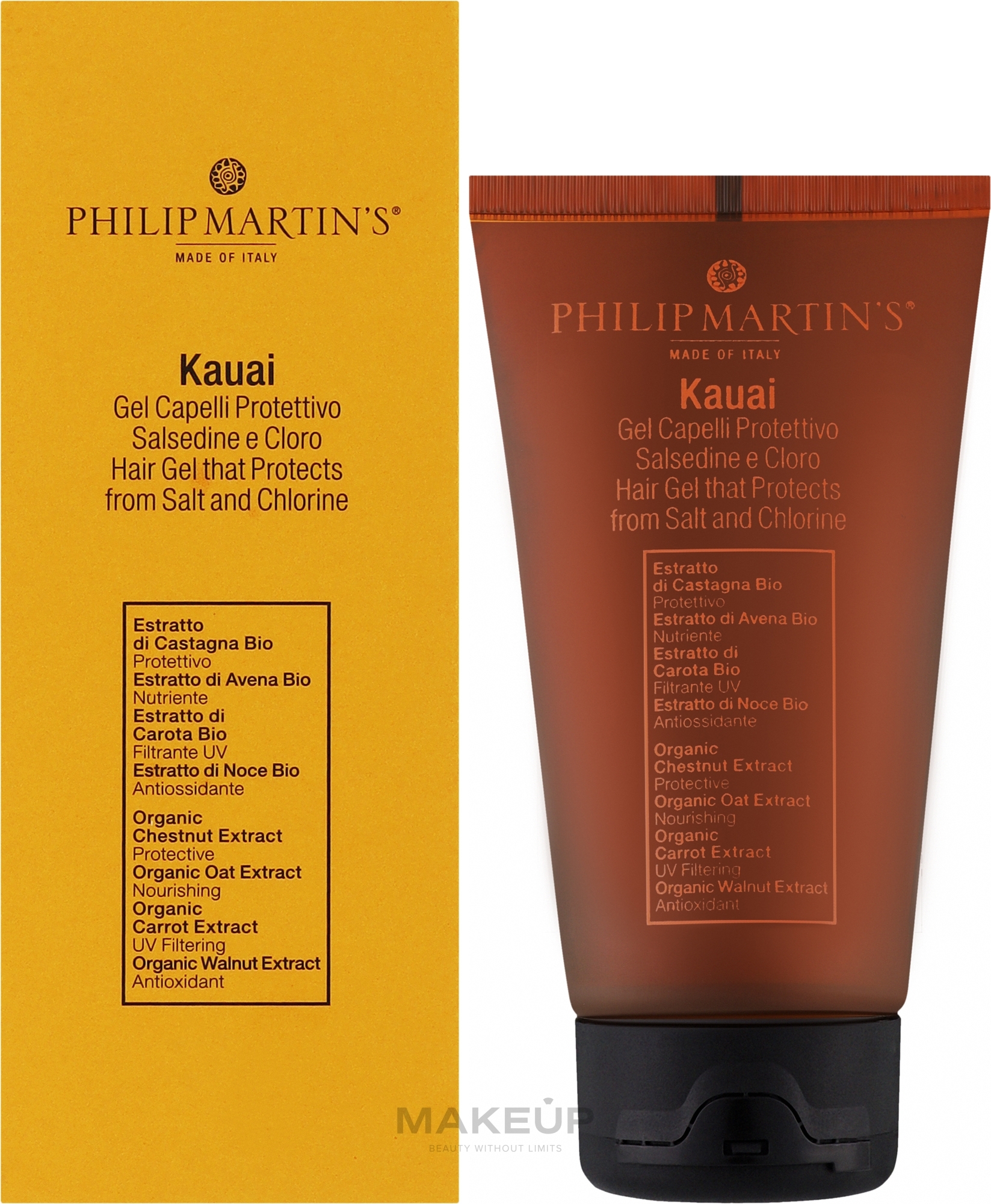 Гель для волосся, для захисту від солі та хлору - Philip Martin's Kauai — фото 75ml