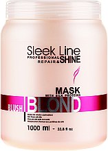 Маска для волос - Stapiz Sleek Line Blush Blond Mask — фото N2