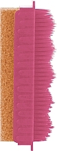 Парфумерія, косметика Пемза кольорова зі щіткою, персикова з рожевим - Zinger