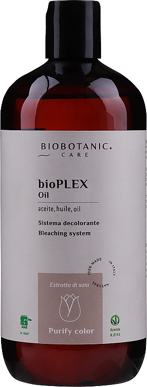 Масло для волос - BioBotanic bioPLEX Purify Color Oil — фото N1