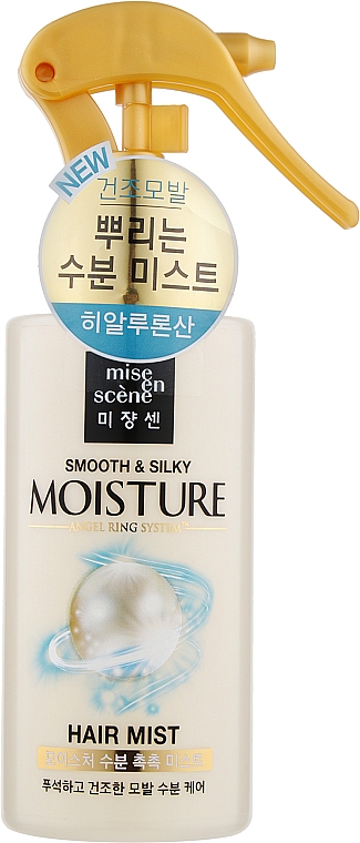 Увлажняющий мист для волос - Mise en Scene Pearl Smooth & Silky Moisture Hair Mist