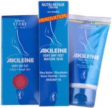 Парфумерія, косметика Набір - Akileine Blue Range (scrub/75ml + cr/50ml + pumice)