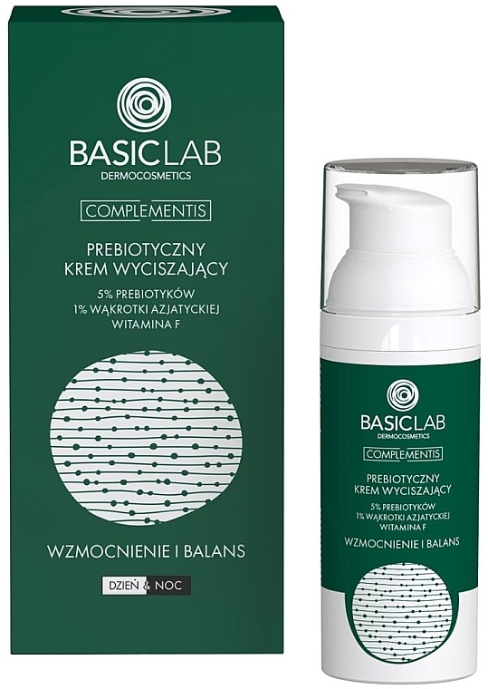 Успокаивающий крем для лица с пребиотиками - BasicLab Dermocosmetics Complementis  — фото N1