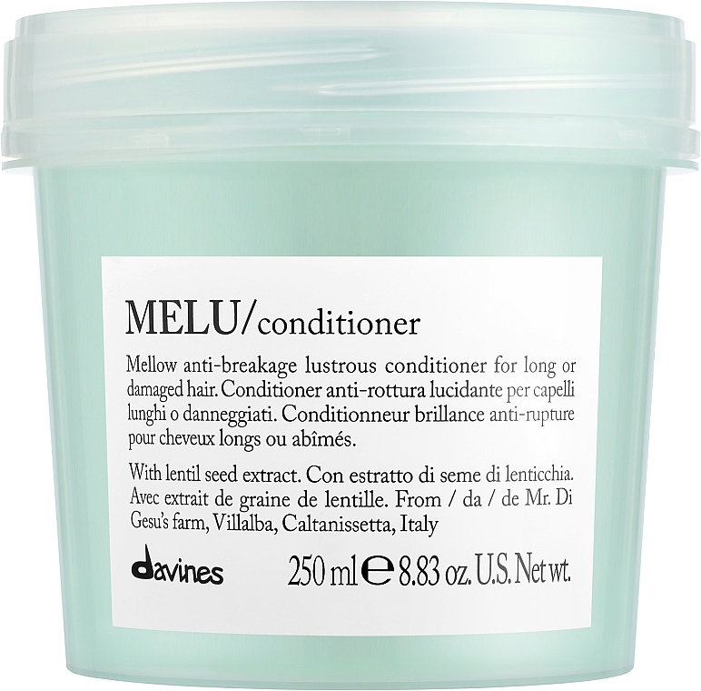 Кондиционер, смягчающий волосы и придающий блеск - Davines Essential Haircare Melu Conditioner  — фото N1