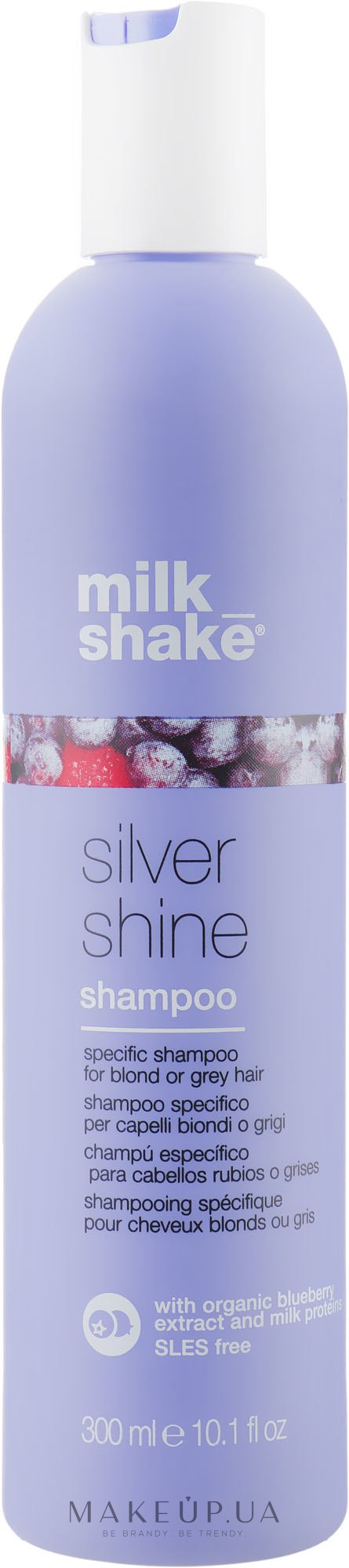 Шампунь для світлого волосся - Milk_Shake Silver Shine Shampoo — фото 300ml