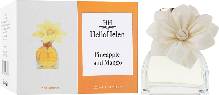 Аромадифузор "Ананас і манго" - HelloHelen Diffuser Pineapple and Mango — фото N2