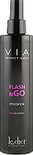 Спрей для блиску волосся - Lecher Professional Via Image Flash & Go Hair Glossing Spray — фото N1
