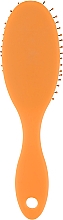 Щетка для волос 04282, оранжевая - Eurostil Oval Brush — фото N2