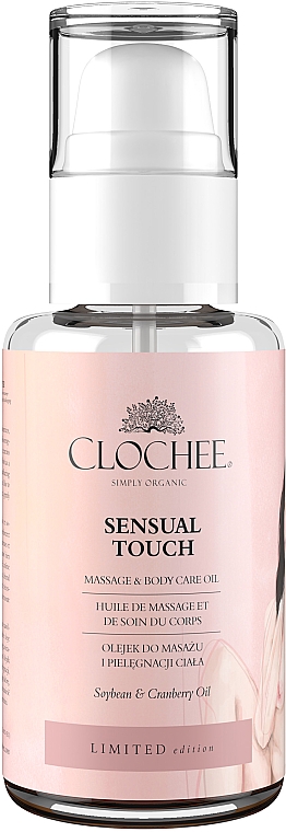 Масло для массажа и ухода за телом - Clochee Sensual Touch Massage&Body Care Oil — фото N1