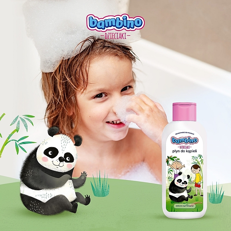 Піна для ванни "Льолек і Болек. Дайвінг" - Bambino Liquid Bath Special Edition — фото N3