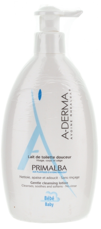 Мягкое очищающее молочко для детей - A-Derma Primalba Lait De Toilette Douceur
