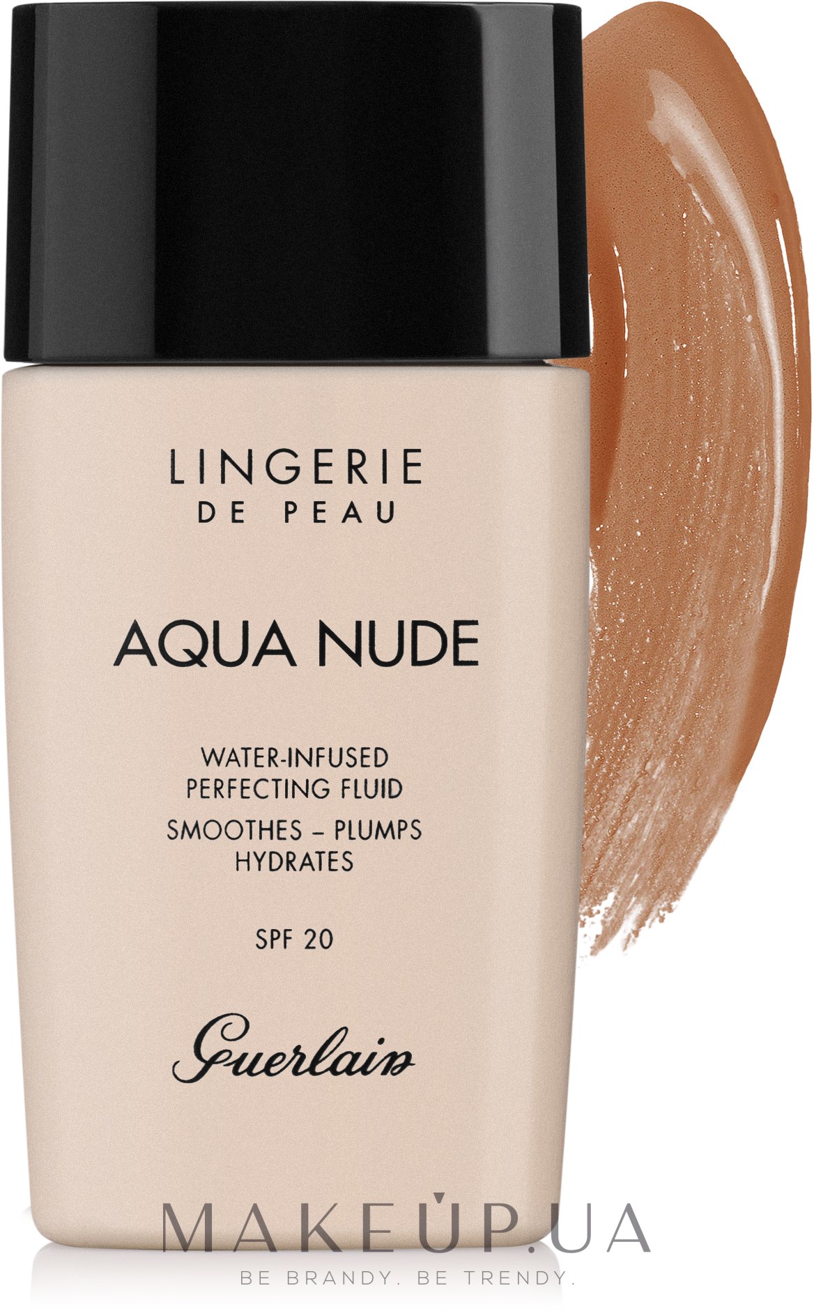 Увлажняющий тональный флюид - Guerlain Lingerie de Peau Aqua Nude — фото 05W - Force Dore