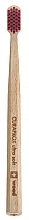 Духи, Парфюмерия, косметика Деревянная зубная щетка с красной щетиной - Curaprox Ultra Soft Toothbrush CS Wood