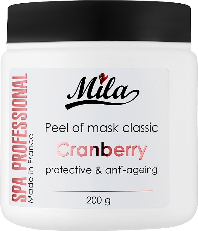 Маска альгінатна, глюкозна, порошкова "Журавлина" - Mila Glucoempreinte Peel Off Mask Protective&Anti-Ageing — фото N3