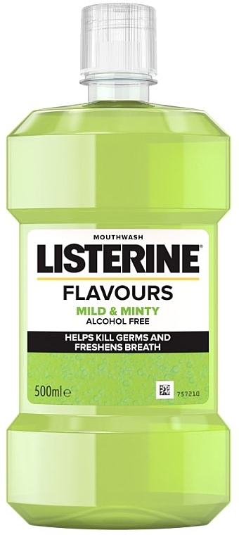 Ополіскувач для ротової порожнини "М'який і м'ятний" - Listerine Flavours Fresh Mild & Minty — фото N1