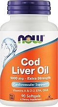 Духи, Парфюмерия, косметика Натуральная добавка, 1000мг - Now Foods Cod Liver Oil