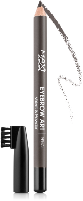 Олівець для брів - Maxi Color Eyebrow Art Pencil — фото N1