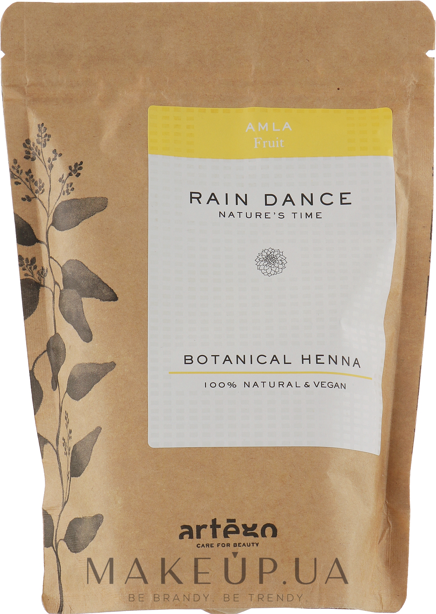 Трав'яна фарба для волосся "Хна" - Artego Rain Dance Botanical Henna — фото Amla