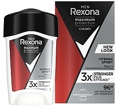 Парфумерія, косметика Дезодорант-стик для чоловіків - Rexona Men Maximum Protection Cream Intense Sport
