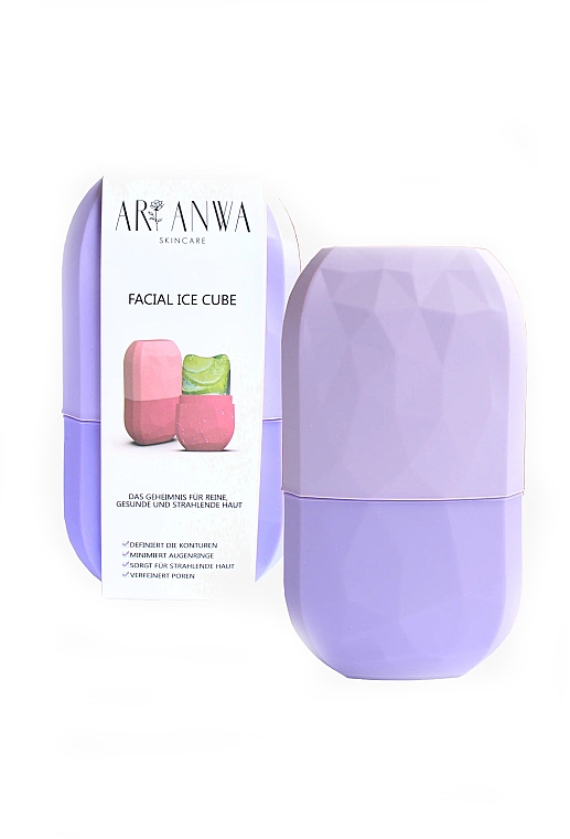 Футляр для льда для ухода за кожей лица - ARI ANWA Skincare Facial Ice Cube Lavender — фото N1