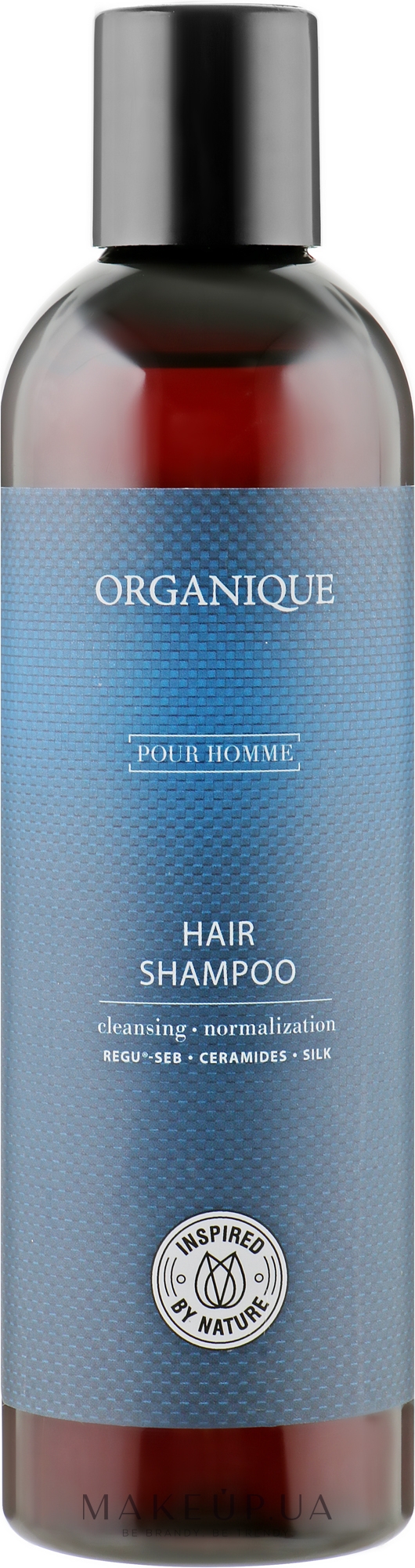 Освежающий шампунь для мужчин - Organique Naturals Pour Homme Hair Shampoo — фото 250ml