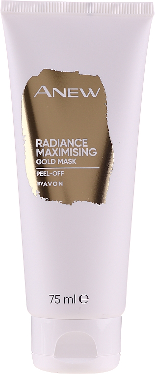 Відлущувальна маска для обличчя - Avon Anew Radiance Maximizing Peel-Off Gold Mask — фото N1