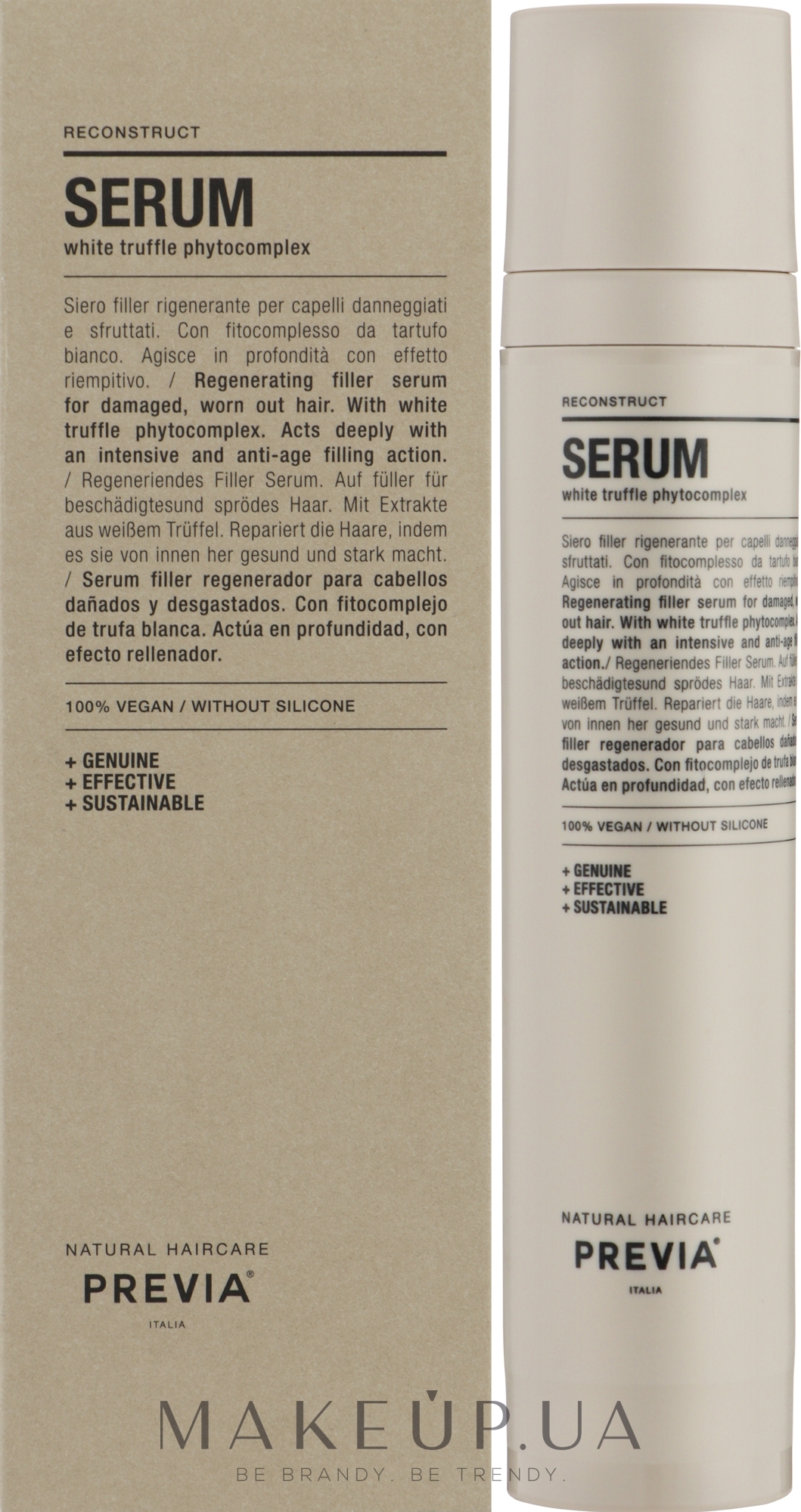 Филлер-сыворотка для волос - Previa White Truffle Filler Serum — фото 50ml