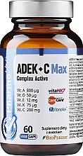 Вітаміни ADEK + C Макс - Pharmovit Clean Label ADEK + C Max — фото N1
