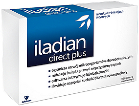 Вагінальні таблетки - Aflofarm Iladian Direct Plus — фото N1