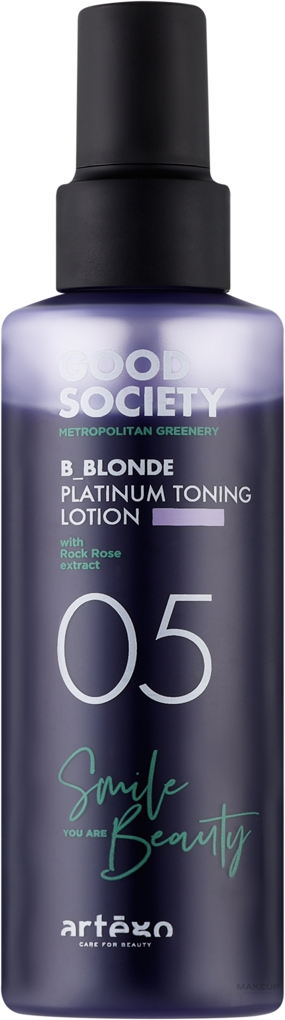 Тонирующий лосьон для волос - Artego Good Society 05 B_Blonde Toning Lotion — фото Platinum