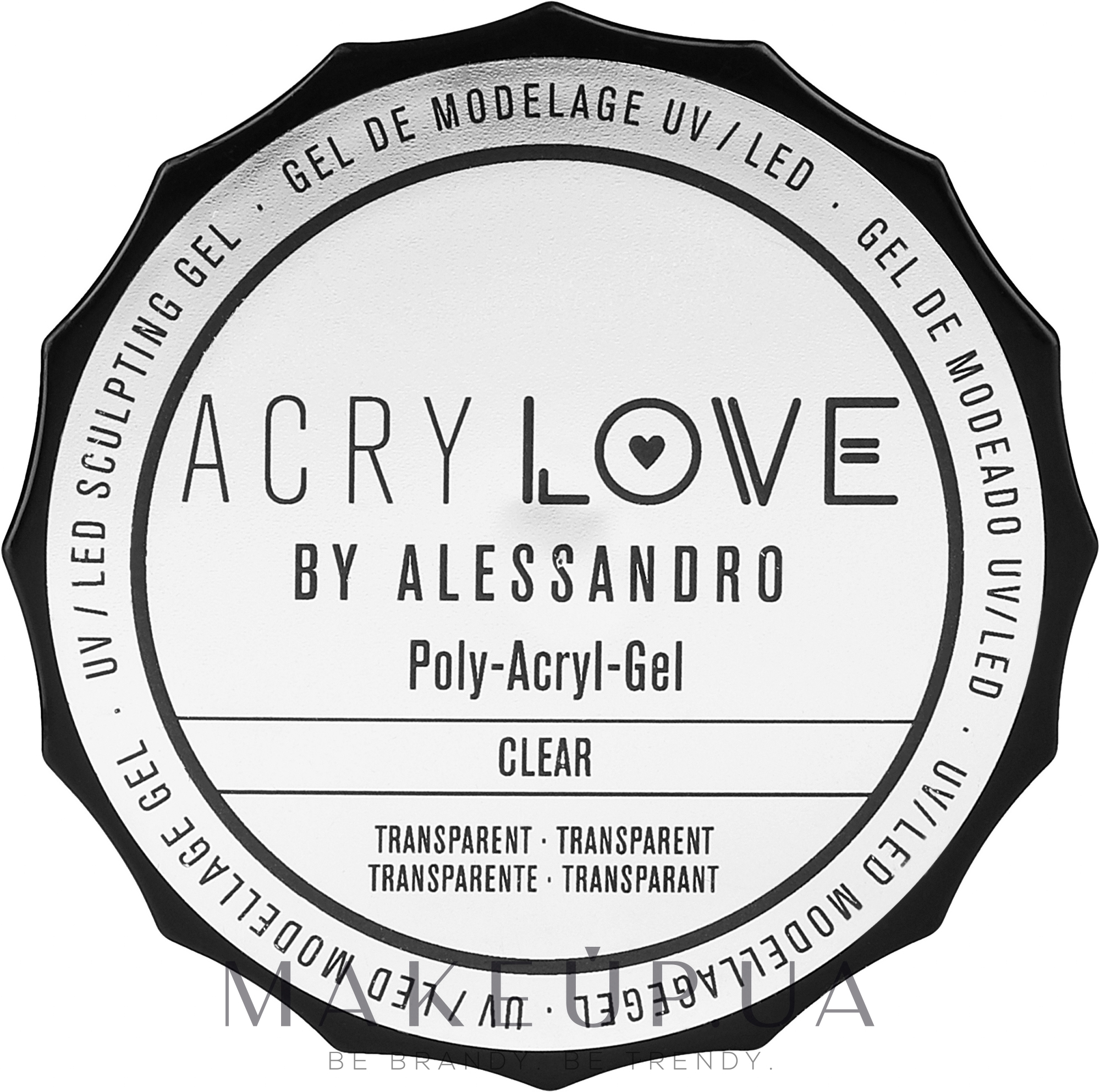 Поліакриловий гель для нігтів - Alessandro International AcryLove Poly-Acryl-Gel — фото 15g