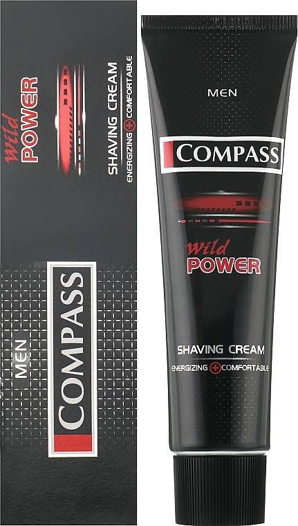 Крем для гоління "Wild power" - Compass Black — фото N2