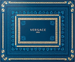 Versace Eros - Набор (edt/50ml + shower gel/50ml + after shave/50ml) — фото N2