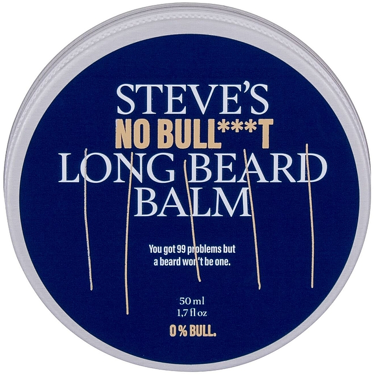 Бальзам-віск для бороди - Steve`s No Bull***t Beard Long Beard Balm — фото N1