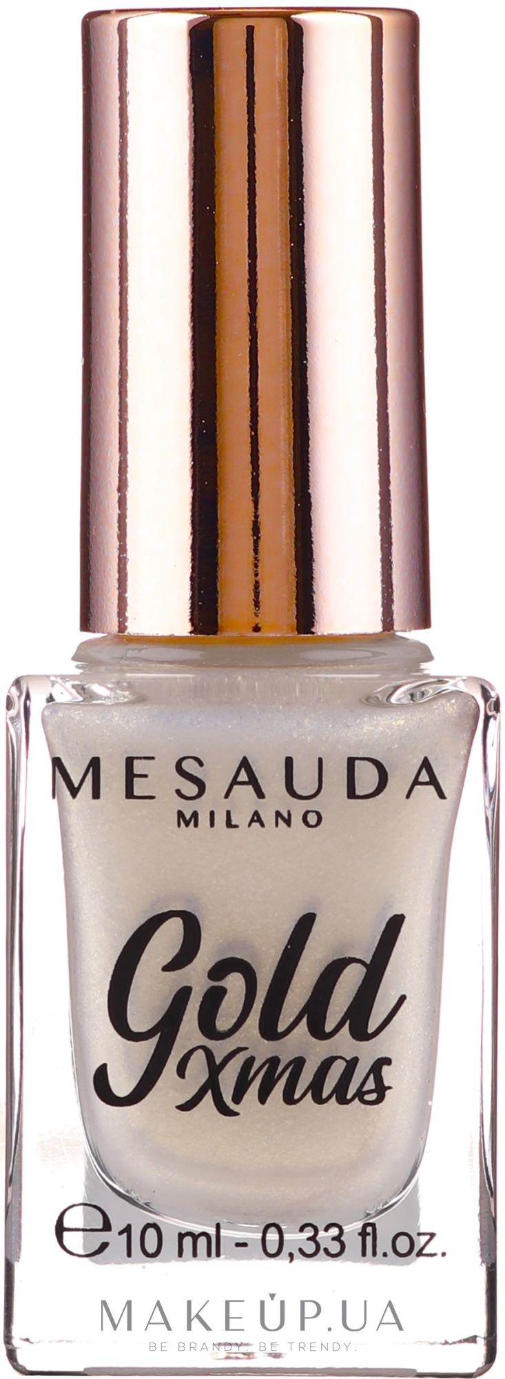 Лак для ногтей - Mesauda Milano Gold XMas Nail Lacquer — фото 401