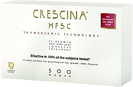 Духи, Парфюмерия, косметика Комплекс против выпадения и для роста волос у женщин - Crescina Transdermic HFSC Complete 500 Woman