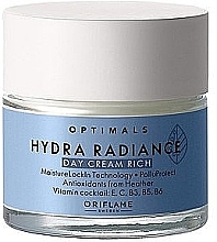 Увлажняющий дневной крем для сухой кожи - Oriflame Optimals Hydra Radiance — фото N1
