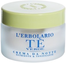 Парфумерія, косметика Нічний крем для обличчя - l'erbolario Te Verde Crema