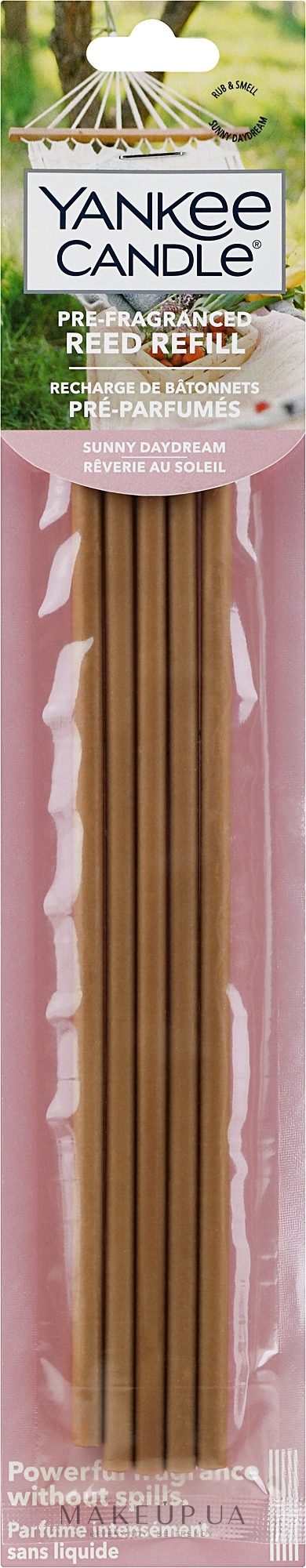 Ароматичні палички - Yankee Candle Sunny Daydream Pre-Fragranced Reed Diffusers Refill — фото 5шт