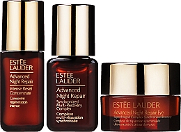 Парфумерія, косметика Набір - Estee Lauder Advanced Night Repair (ser/7ml + eye/cr/5ml + concentrate/5ml + bag)